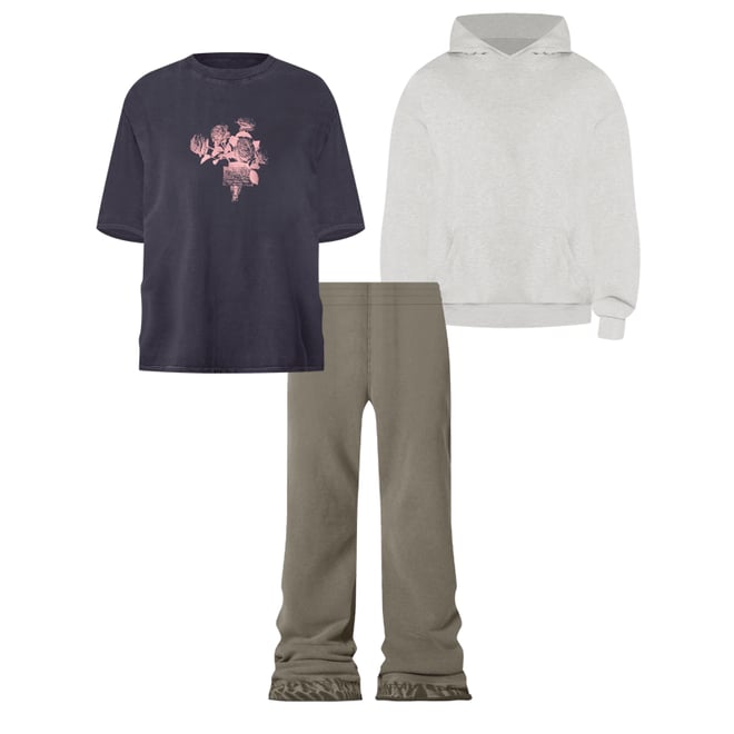 mnml/GIFT グラフィック Tシャツ Gift-Tee-Washed-