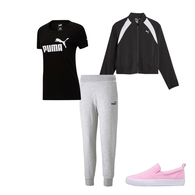 Puma Women's Be Bold Graphic Woven Jacket Jackets