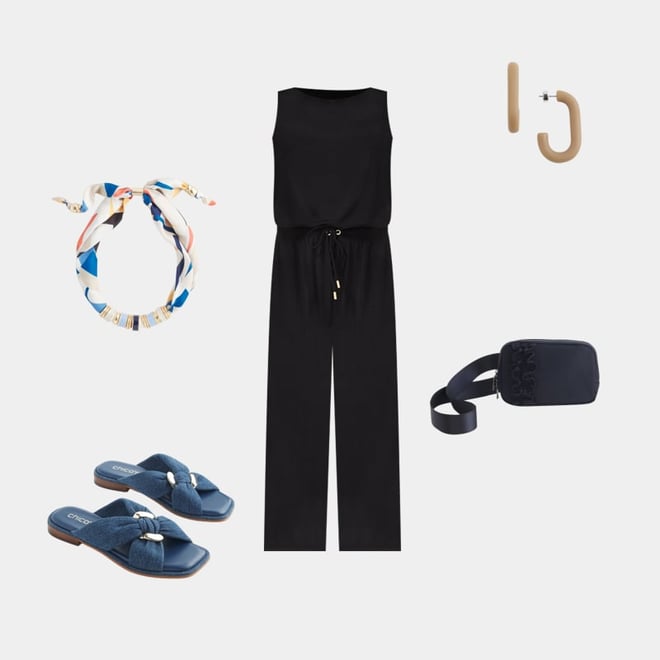 Travelers Tie Waist Jumpsuit - Chico's