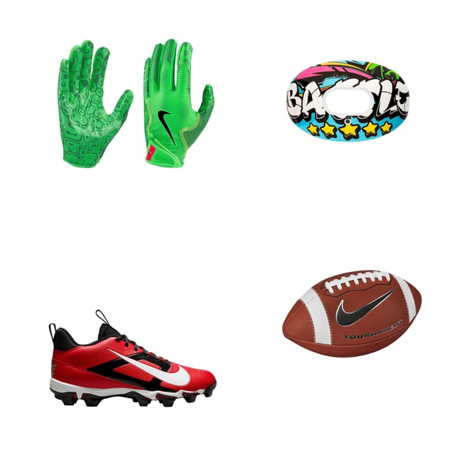 Nike Adult Vapor Jet 8.0 Energy Swag Football Gloves