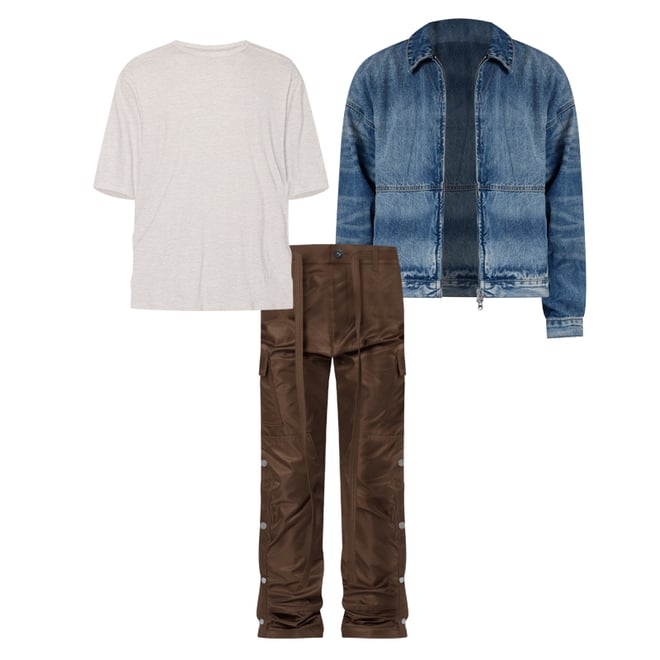 2nd bundle featuring 2 items which compliment Snap Zipper II Cargo Pants - Brown
