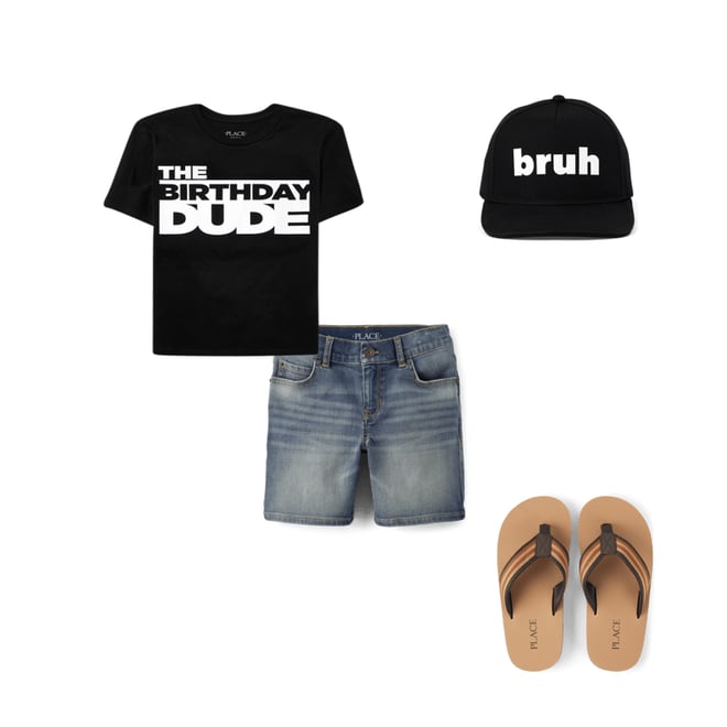 5th bundle featuring 3 items which compliment Boys Denim Shorts