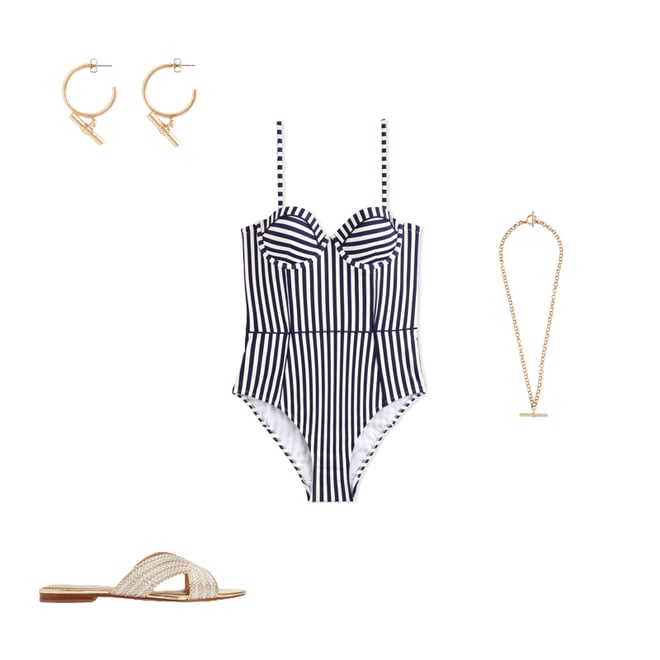 1st bundle featuring 3 items which compliment Rhodes Cup-Size Swimsuit