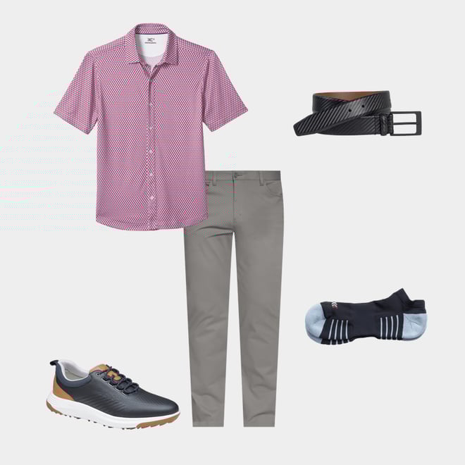 3rd bundle featuring 4 items which compliment Diagonal Embossed Belt