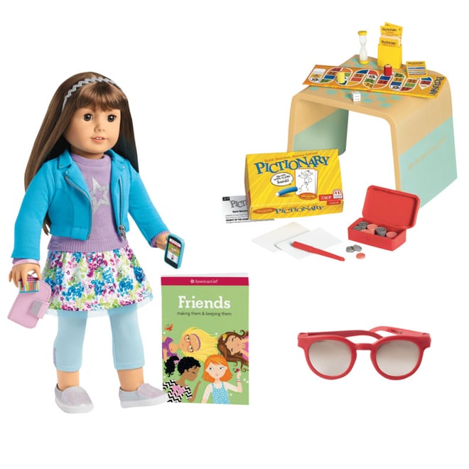 american girl game night set