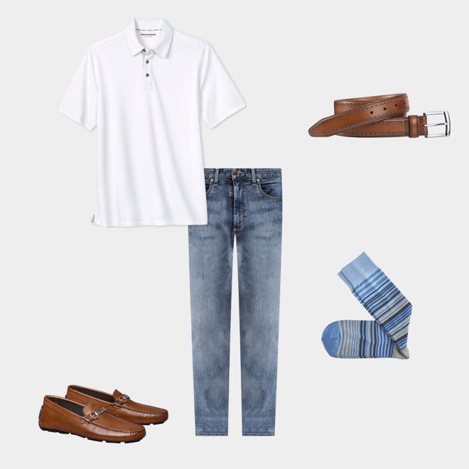 5th bundle featuring 4 items which compliment Dayton Bit Loafer