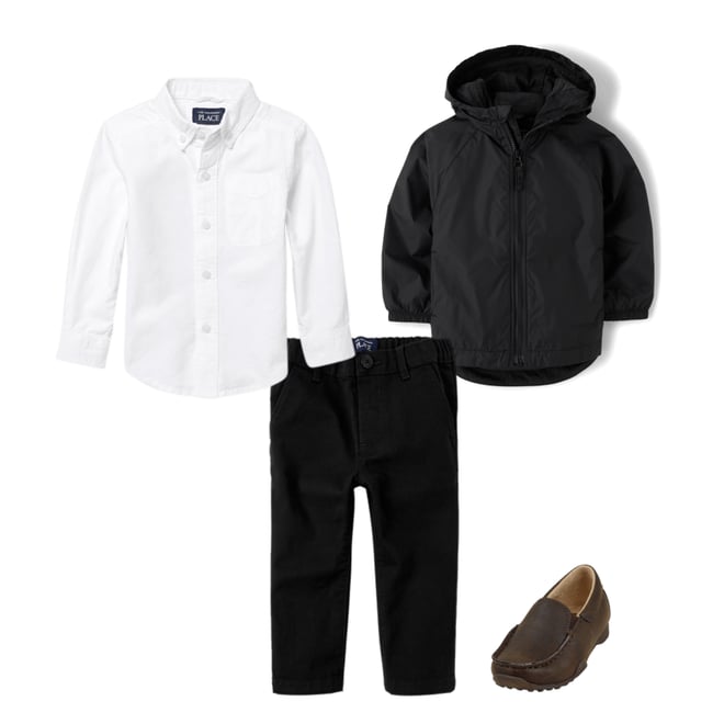 1st bundle featuring 3 items which compliment Baby And Toddler Uniform Oxford Button Down Shirt