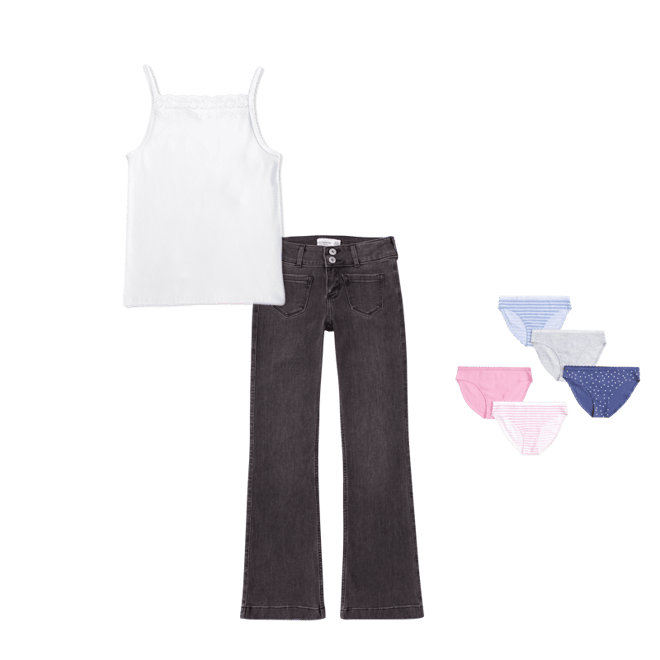 low rise bootcut jeans