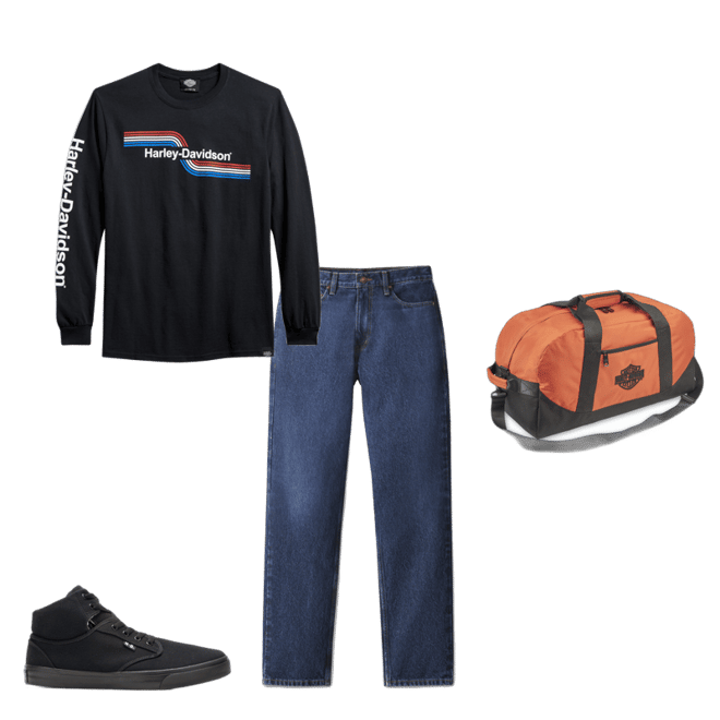 Men's LS Stripes Tank Tee | Harley-Davidson USA