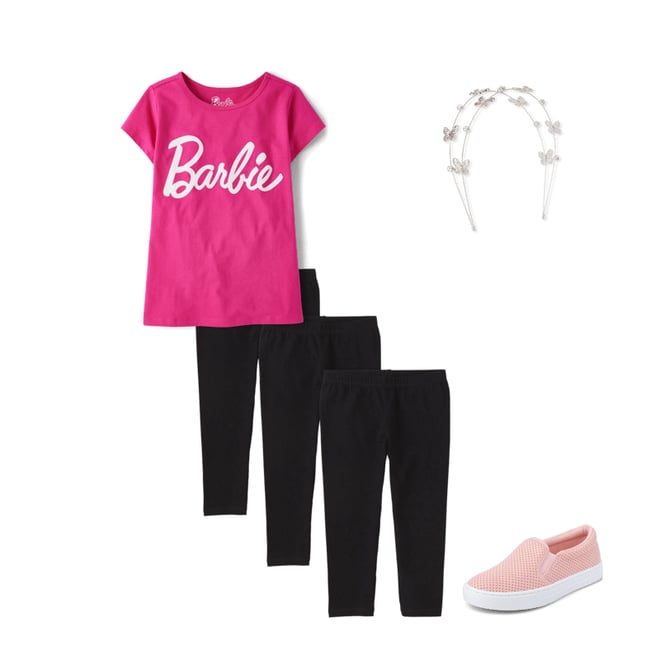 3rd bundle featuring 3 items which compliment Girls Barbie Graphic Tee