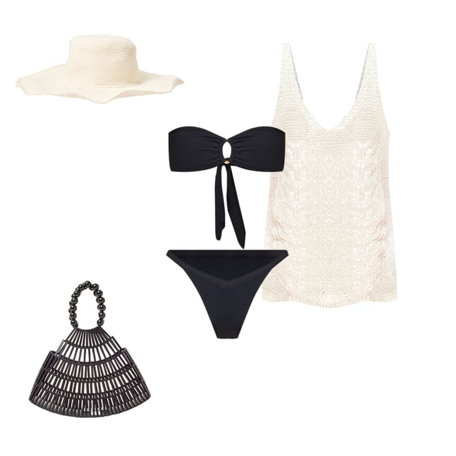1st bundle featuring 4 items which compliment Ribbed Winona Bikini Bottom