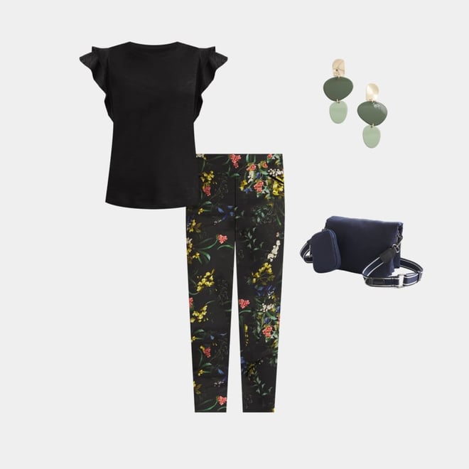 Brigitte Floral Ankle Pants - Chico's