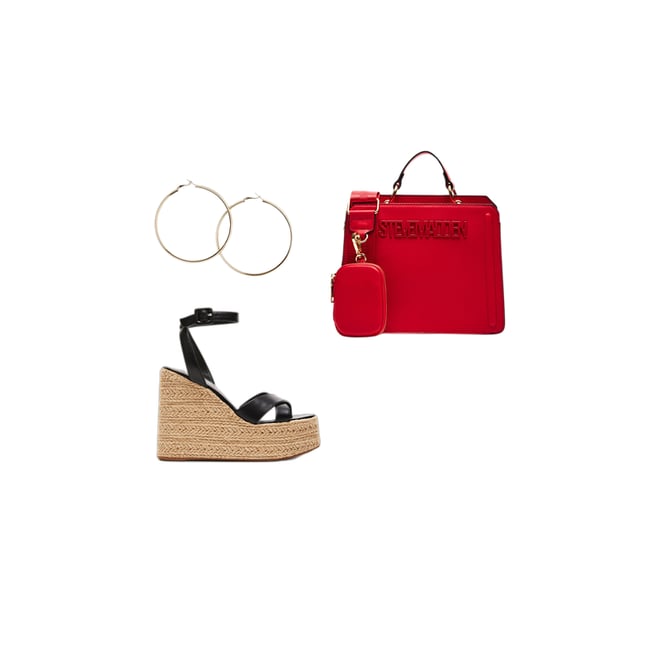 Steve madden bag online red