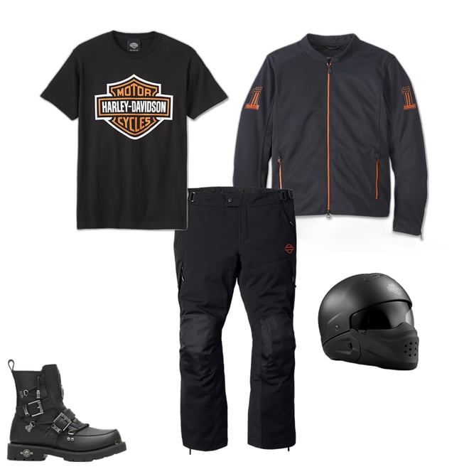 Casco harley davidson online pilot 3 in 1