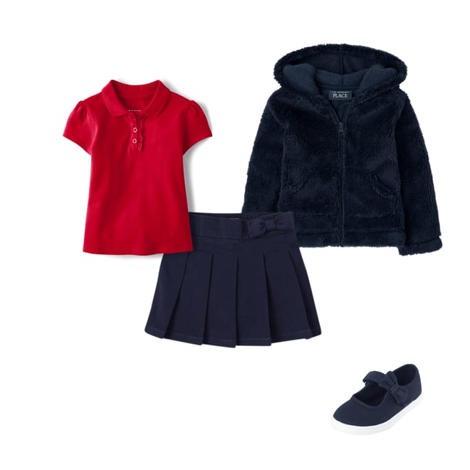 7th bundle featuring 3 items which compliment Baby And Toddler Girls Sherpa Zip-Up Hoodie