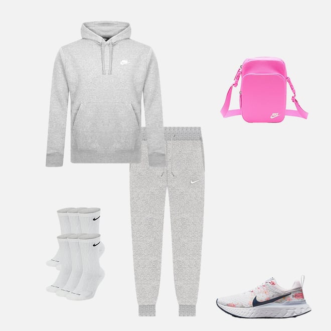 Nike Sportswear Club Fleece Pullover Hoodie BV2654-576 (ICED Lilac),X-Large  : : Fashion