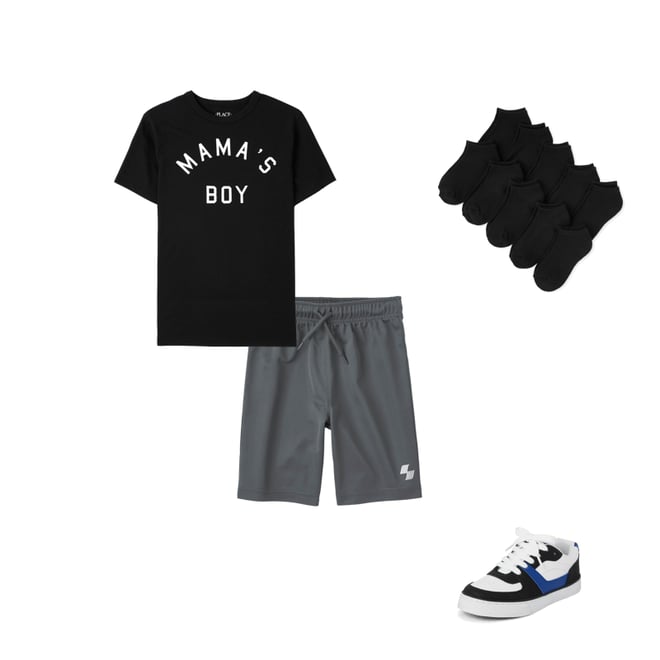 4th bundle featuring 3 items which compliment Boys Basketball Shorts