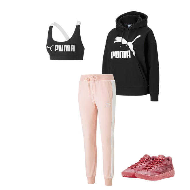 Puma 2 Pack Medium Impact Seamless Sports Bras Pink White Small –  Biggybargains