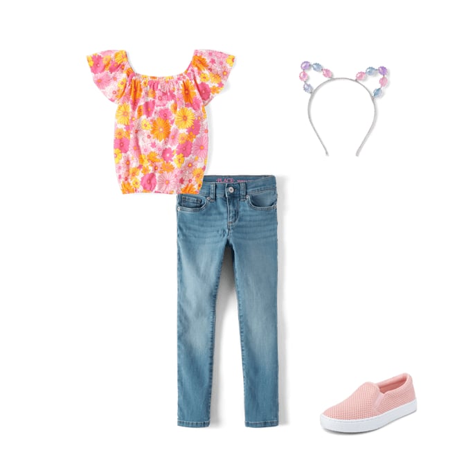1st bundle featuring 3 items which compliment Girls Print Flutter Top