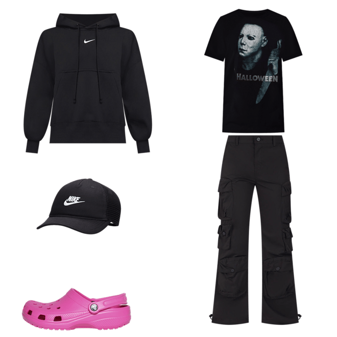 Shop Nike NSW Phoenix Fleece Hoodie DQ5858-010 black