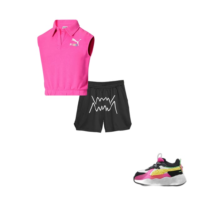 Puma on sale barbie shorts