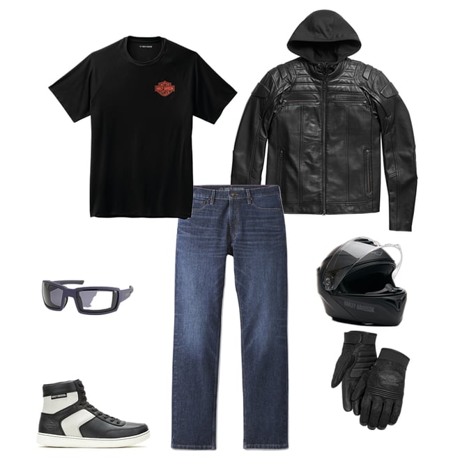 Harley-Davidson® Men's Potomac 3-in-1 Leather Jacket 98003-23EM