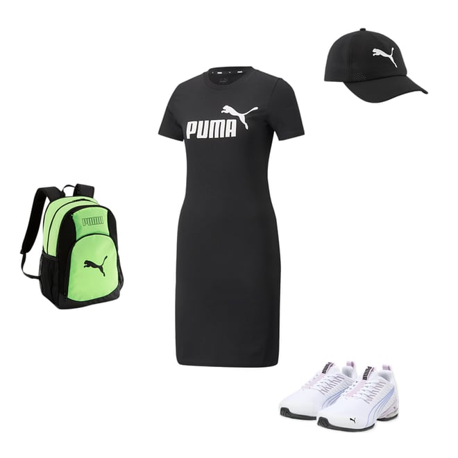  PUMA Dress Woman Black 848349 : Clothing, Shoes & Jewelry