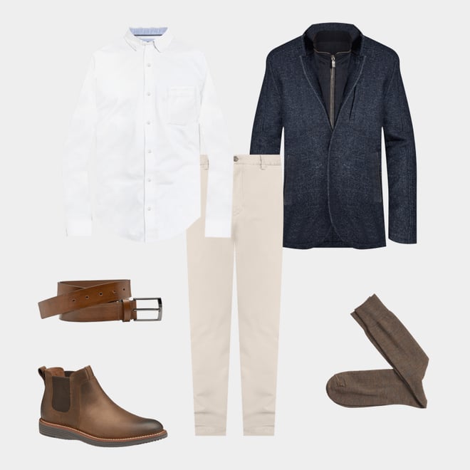 3rd bundle featuring 5 items which compliment Upton Chelsea Boot