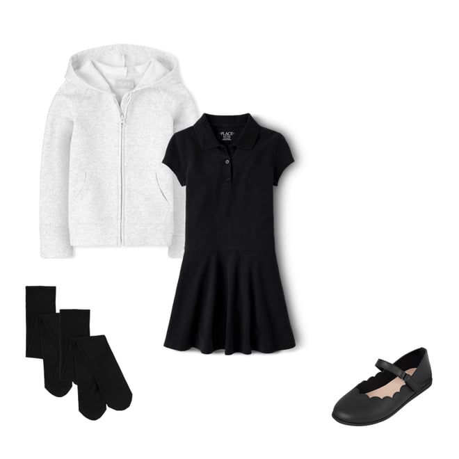 3rd bundle featuring 3 items which compliment Girls Microfiber Tights 2-Pack