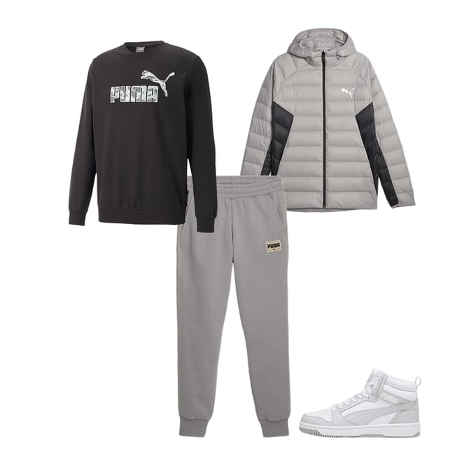 Puma mens sweatpants outlet in short length