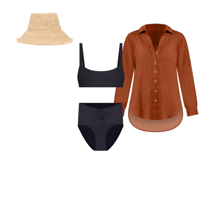 Product | Eco Chic Repreve® Jess Bikini Top - Black