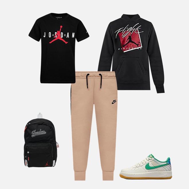 Jordan hoodie online outfit