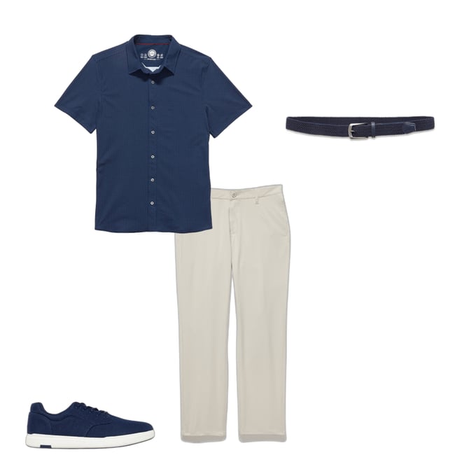 5th bundle featuring 3 items which compliment  Madeflex Journey Performance Shirt - Navy