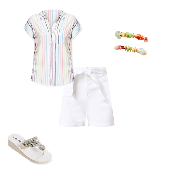 Versona | candy striper top