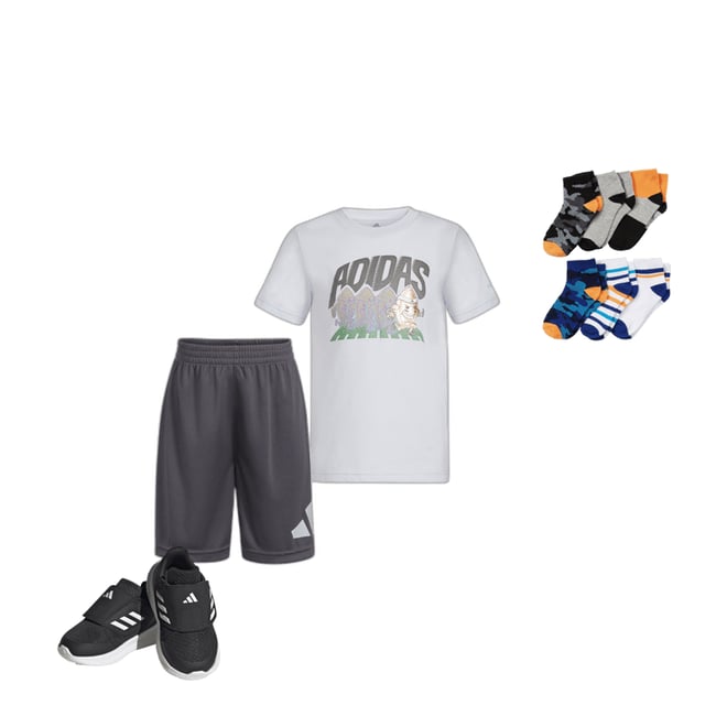 Toddler adidas cheap short sets