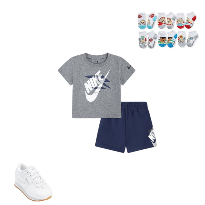 Nike 3BRAND by Russell Wilson Toddler Boys 2-pc. Short Set, Color: Carbon  Night Navy - JCPenney