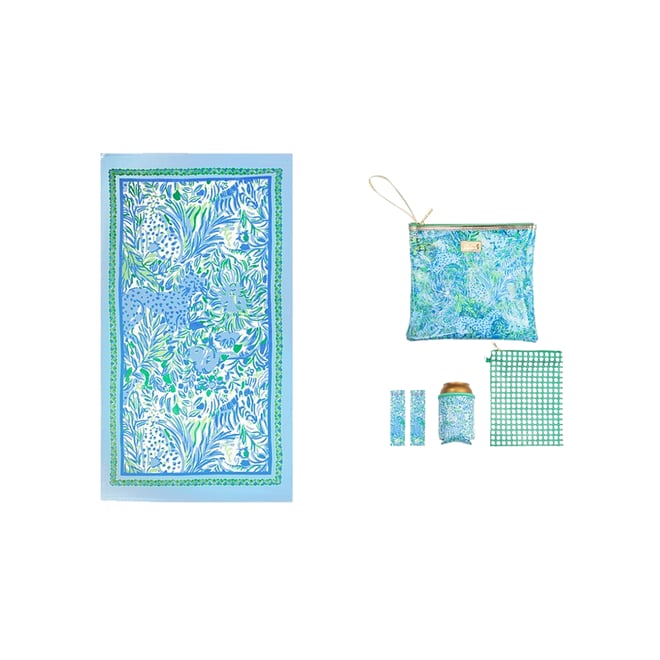 Lilly pulitzer oversize discount beach towel set 55576