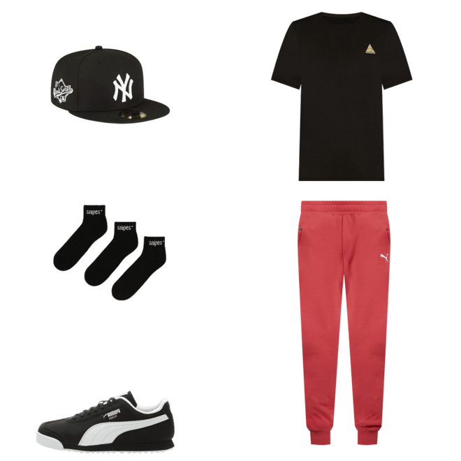 Shop PUMA BMW Motorsport Essential Fleece Pants 62130210 red 