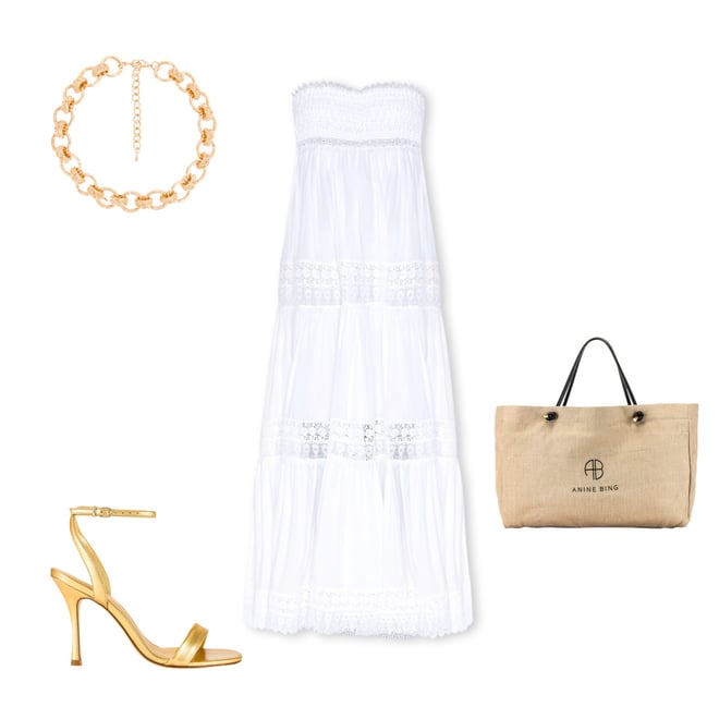 Katie May Arriba Dress in Ivory | REVOLVE