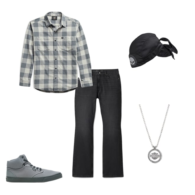 Men's #1 Logo Plaid Shirt | Harley-Davidson USA