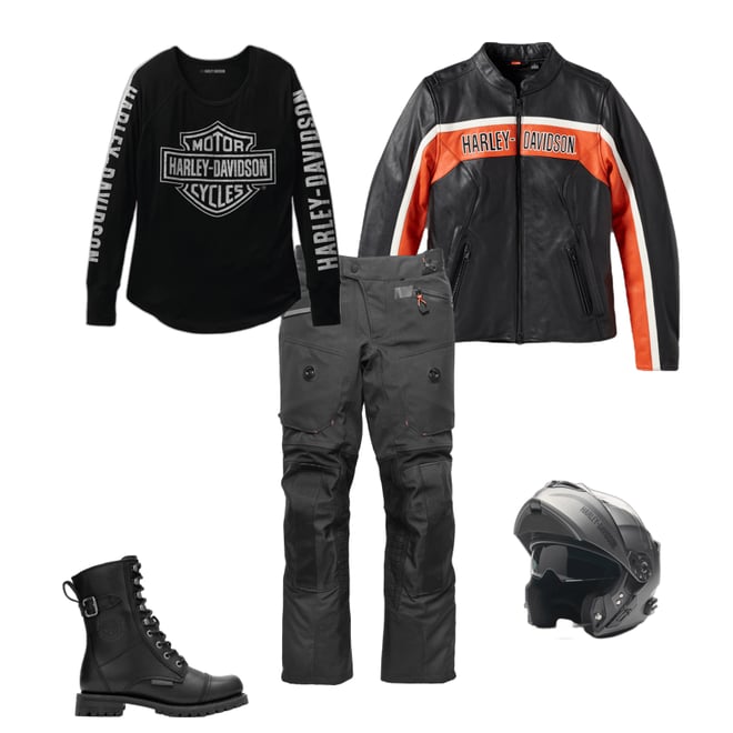 Harley-Davidson® Women's Cora 3-in-1 Mesh Riding Jacket Gear