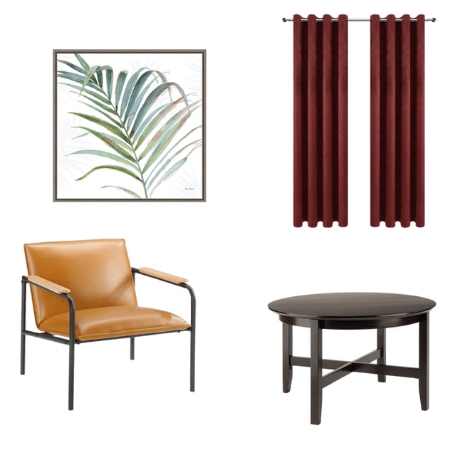 Sauder boulevard café metal lounge chair sales