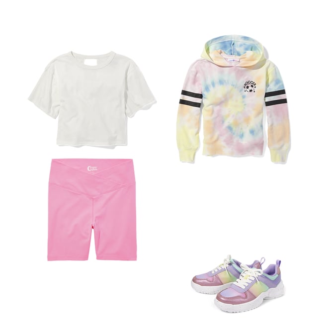 Pink Bike Shorts Outfits (3 ideas & outfits)