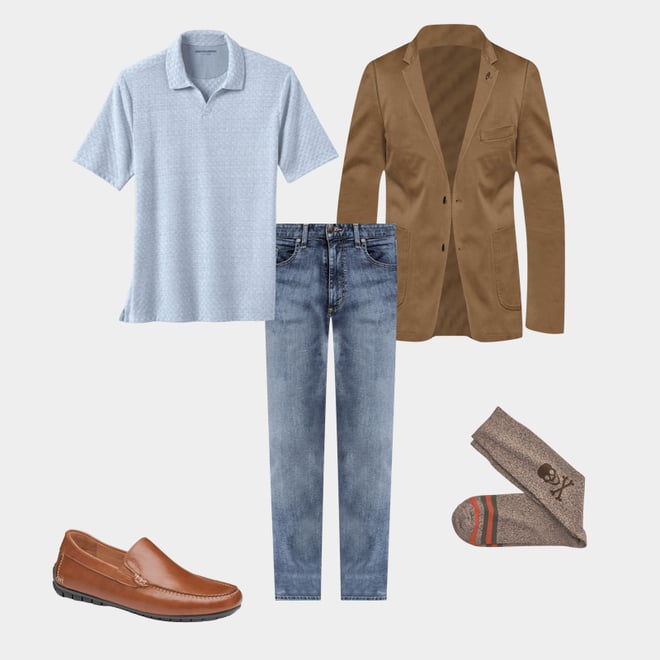 1st bundle featuring 4 items which compliment Heathered Boot Socks