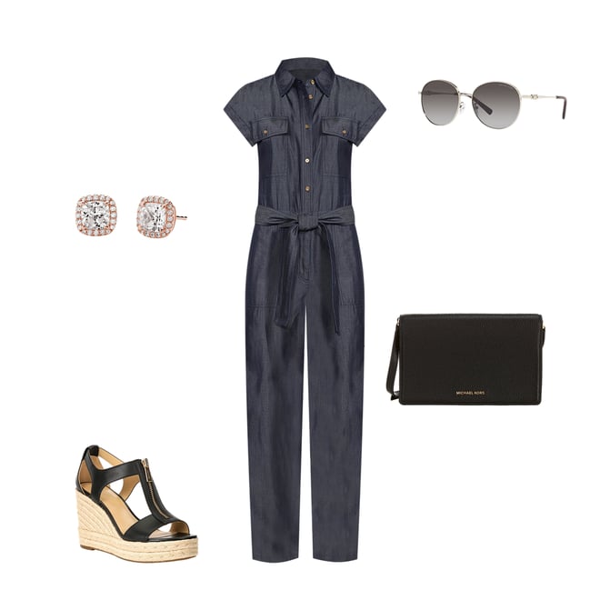 Michael kors hot sale jumpsuit dillards