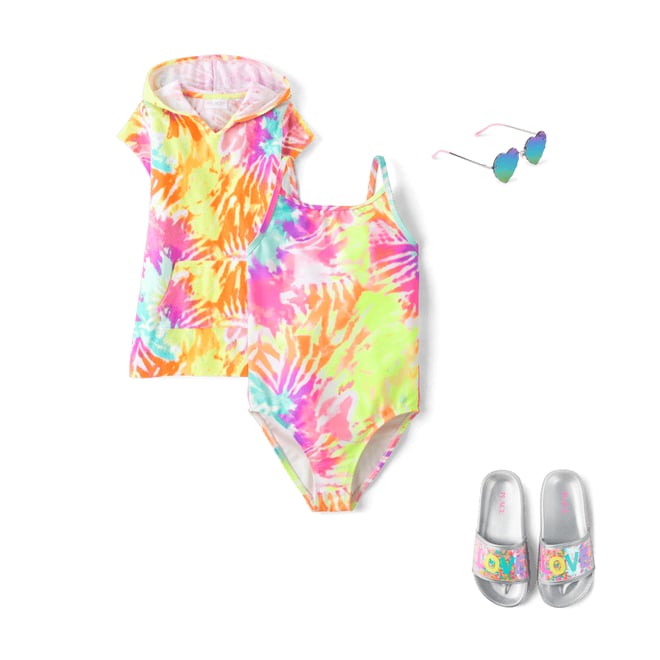Buy Sylfairy Unicorn Cover Up for Girls Terry Swim Cover Ups Hooded Terry  Kids Cover Up Bathing Suit Beach Dress (Rainbow Unicorn, 8-9Years) at