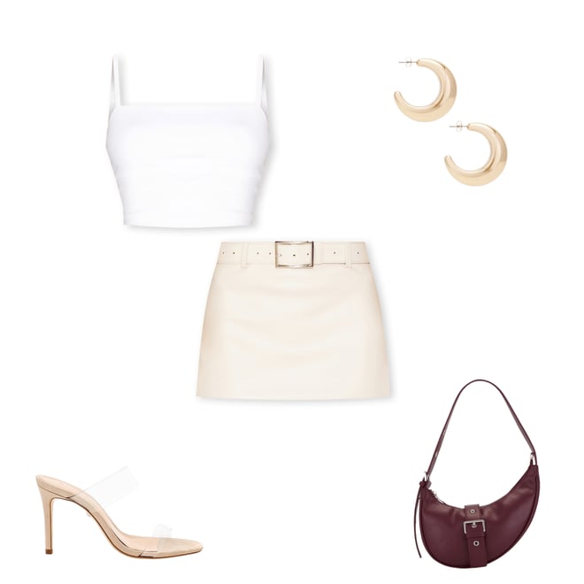 5th bundle featuring 4 items which compliment Crescent Bag