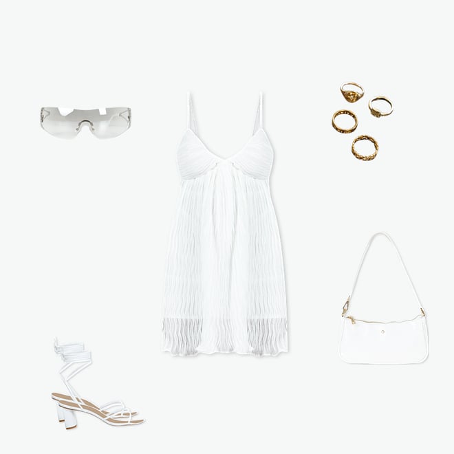 Matea Mini Dress White