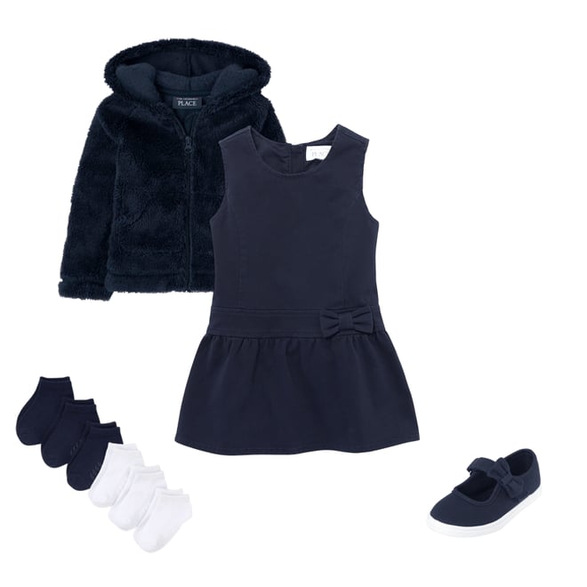 2nd bundle featuring 3 items which compliment Baby And Toddler Girls Sherpa Zip-Up Hoodie