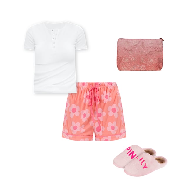 Rowe Tan Platform Fuzzy Slipper – Pink Lily